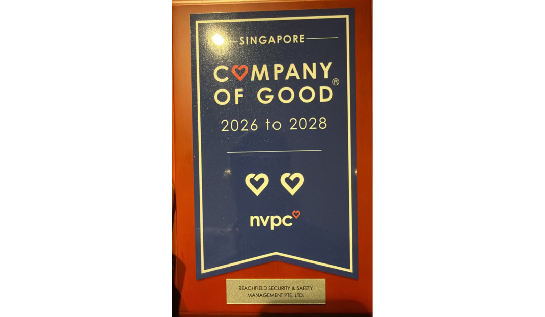 Reachfield is honoured to be conferred the Company of Good 2 Hearts Award