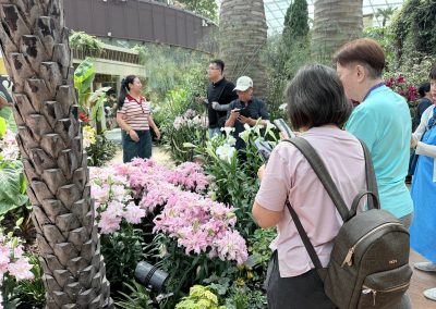 Reachfield volunteers with Brahm Centre at Gardens by the bay